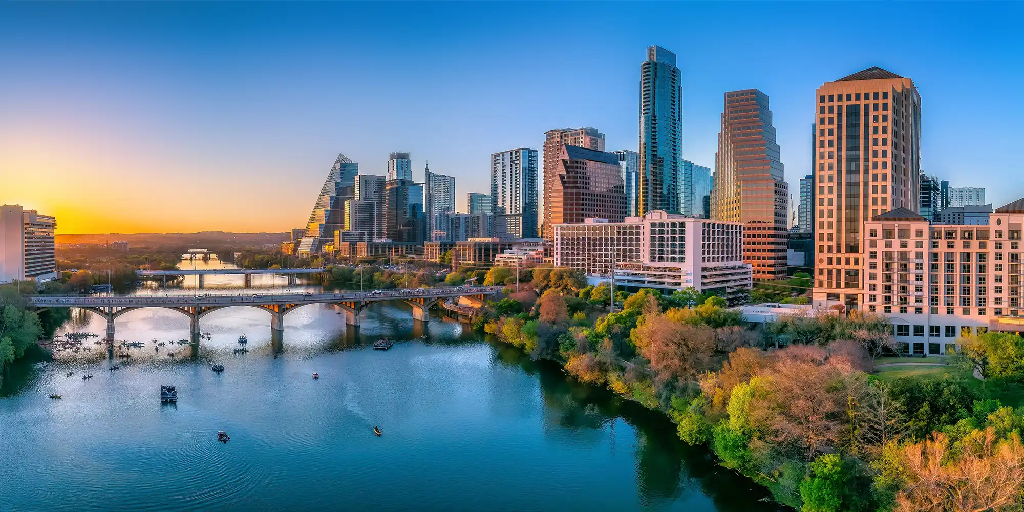 Scenic view of Austin location