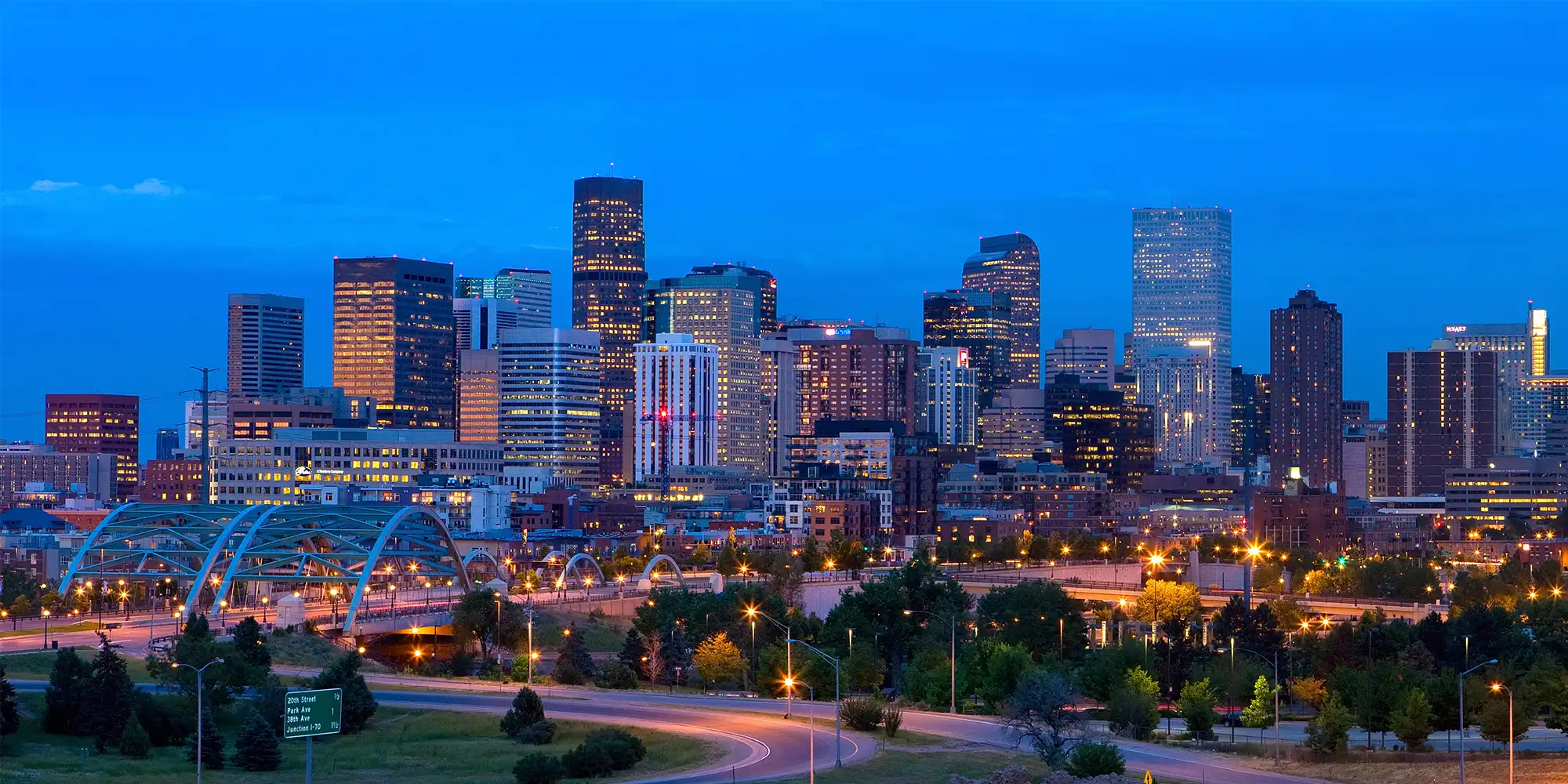 Scenic view of Denver location
